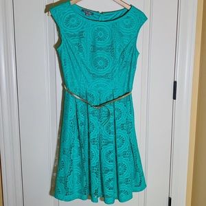 Teal Casual Dress